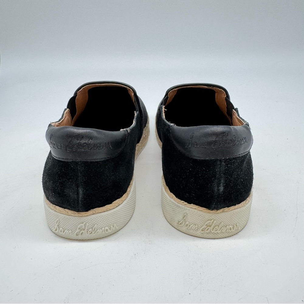 Sam Edelman Women’s Black Slip-On Sneakers – Size 9M - Picture 4 of 8